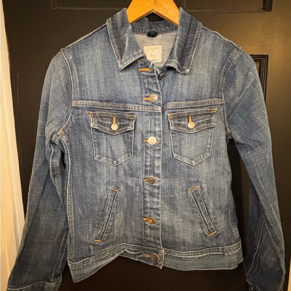 J. Crew Jackets & Blazers - J. Crew Blue Denim Jean Jacket size S, EUC